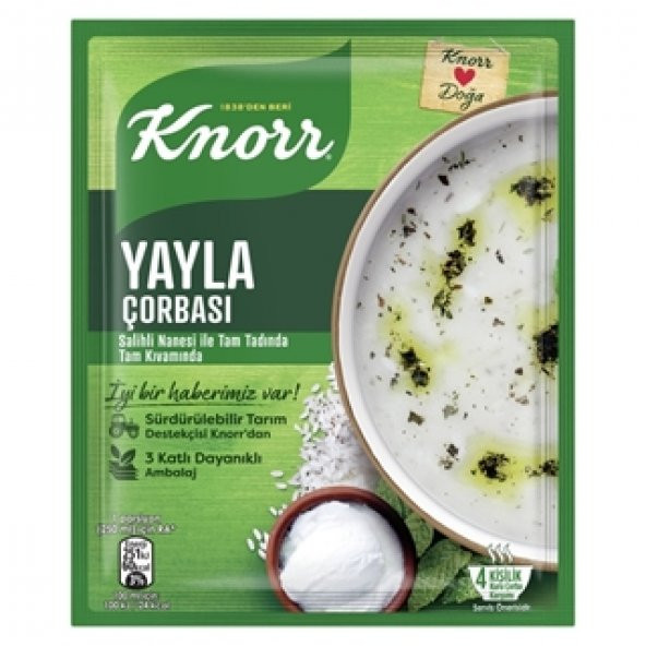 KNORR Yayla Çorbası 72 gr ürün görseli 1