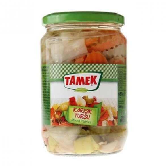 TAMEK Karışık Turşu 680 gr ürün görseli 1