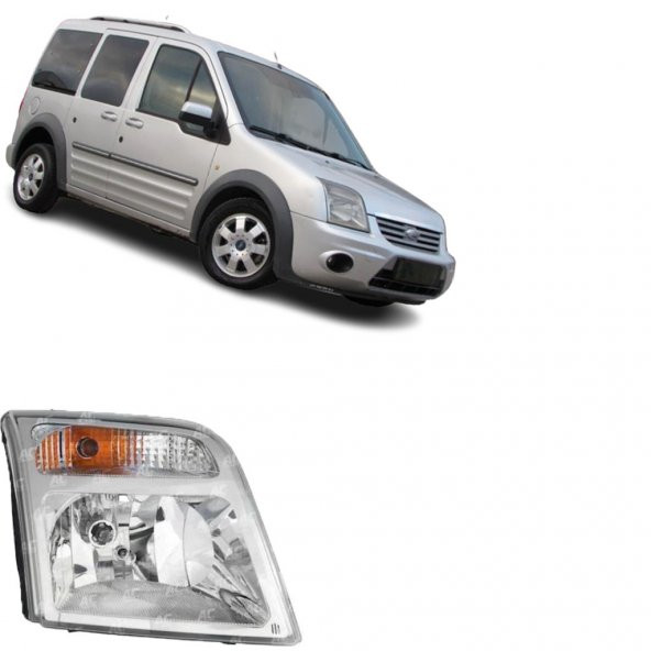 Connect Sol Ön Far Motorlu 2002-2013 - Resim 2