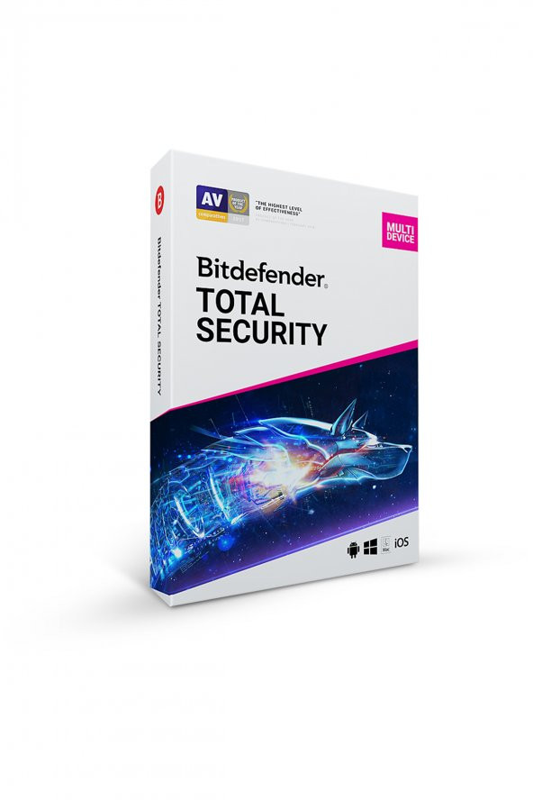 Bitdefender Total Security - LİSANS - 10 Kullanıcı - 3 Yıl ürün görseli 1