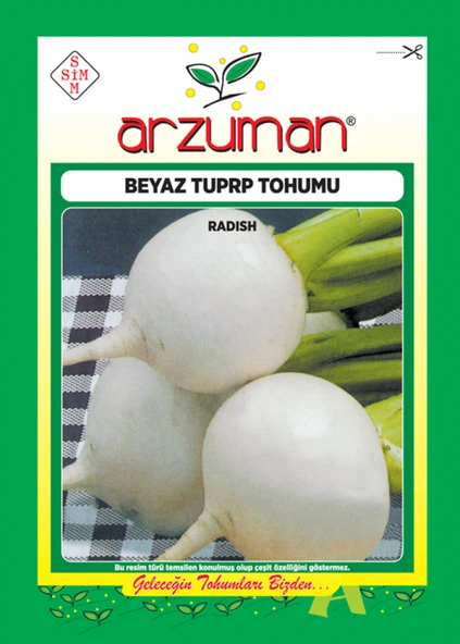 ARZUMAN BEYAZ TURP (BEYAZ İNCİ) 10 GR ürün görseli 1