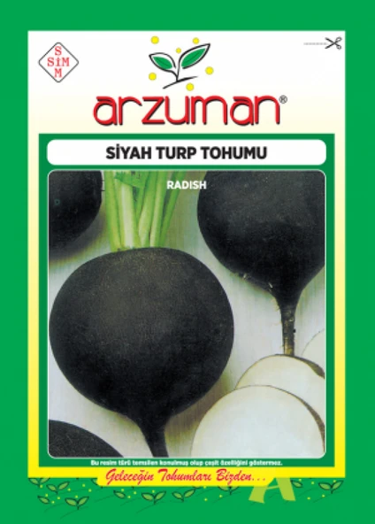 ARZUMAN SİYAH TURP - SİYAH İNCİ 10 GR ürün görseli 1
