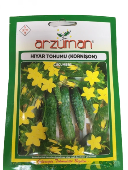 ARZUMAN KORNİŞON HIYAR (TURŞULUK ) 100 ADET ürün görseli 1