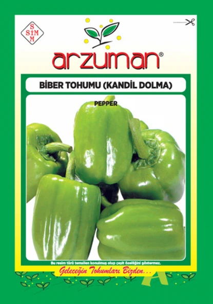 ARZUMAN KANDİL DOLMA BİBER TOHUMU 10 GR ürün görseli 1