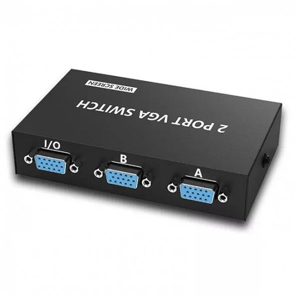 PrimeX PX-1260 2 Port Vga Switch, Vga Splitter, Manuel Vga Switch 2 port (2 PC 1 Ekran) ürün görseli 1