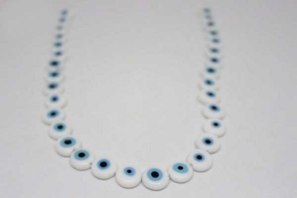 Cam Boncuk Dizi 11mm*4mm (11383) ürün görseli 1