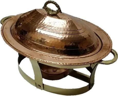 Isıtıcılı Bakır İskender Tabağı ürün görseli 1