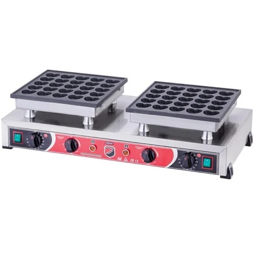 Çiftli Kalpli Bubble Waffle Makinesi ürün görseli 1
