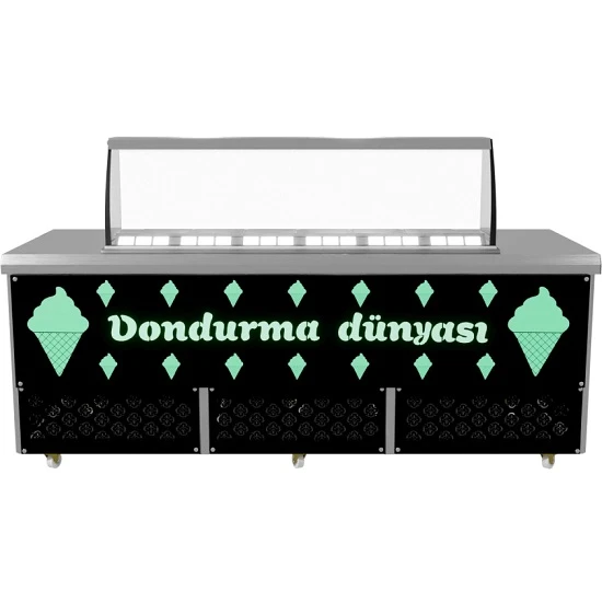 Açık Dondurma Vitrini ürün görseli 1