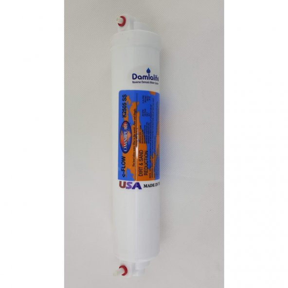 Damlalife Omnipure Usa K 2505 Sediment Spun Filtre ürün görseli 1