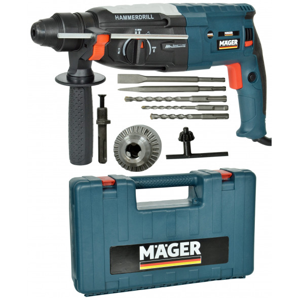 Mager Alman 3200 Watt Kırıcı Delici Hilti Matkap Metal Şanzumanlı Uç Setleri ürün görseli 1