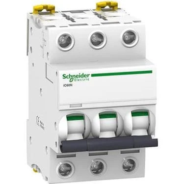 Schneider Electric A9F74350, 50 Amper, 3 Fazlı, C Tipi, Otomatik Sigorta, 6 kA, C50_3 ürün görseli 1
