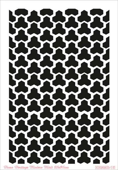 HOME HERITAGE MODERN MIDI 25X36CM HHMMR-15 STENCİL ürün görseli 1