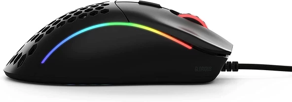 GLORİOUS MODEL D GD-BLACK MAT SİYAH KABLOLU OYUNCU MOUSE - Resim 4
