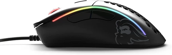 GLORİOUS MODEL D GD-BLACK MAT SİYAH KABLOLU OYUNCU MOUSE - Resim 5