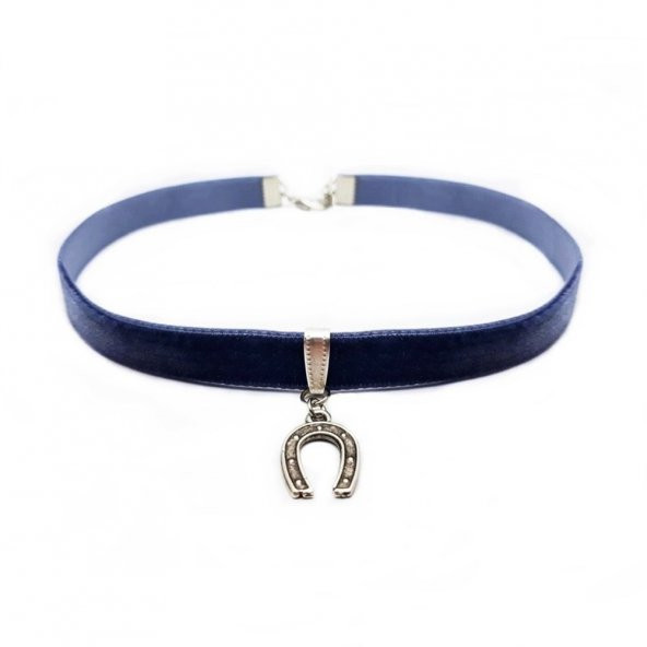 At Nalı Choker Tasma Kolye ürün görseli 1