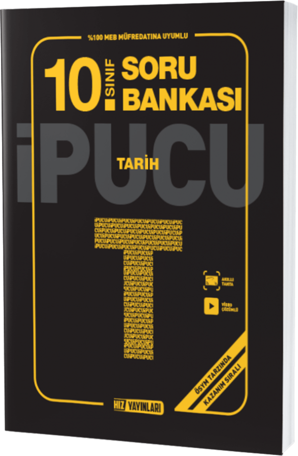 Hız Yayınları 10. SINIF TARİH SORU BANKASI İPUCU ürün görseli 1