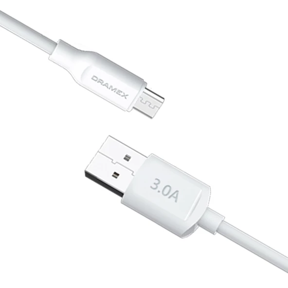 Dramex D30M Şarj Aleti Micro USB Kablolu Set 3.0A - Resim 3