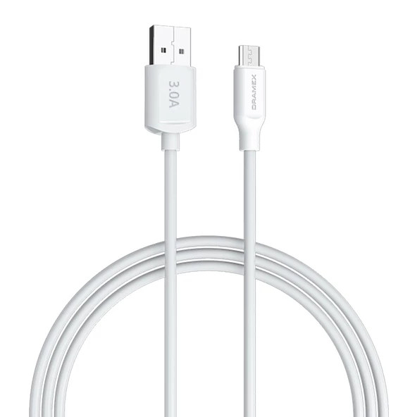 Dramex D30M Şarj Aleti Micro USB Kablolu Set 3.0A - Resim 2