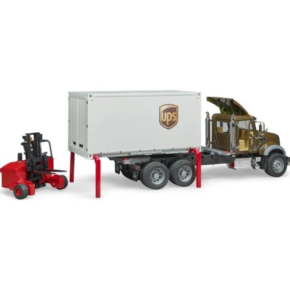 Bruder Mack Granite UPS Kargo Kamyonu 02828 - Resim 2