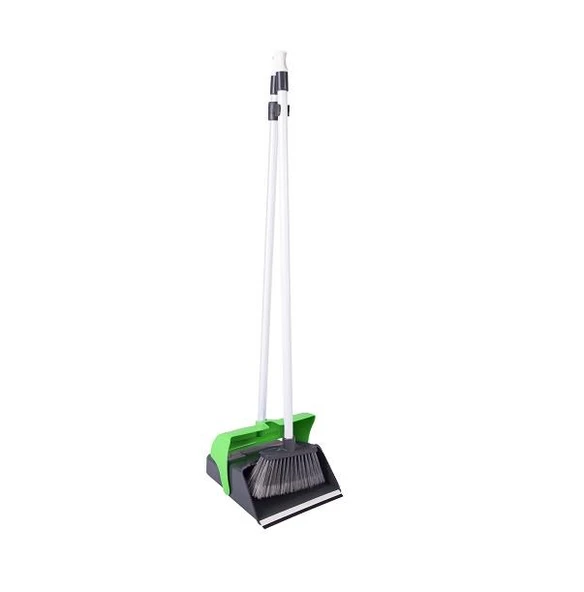Omnisoft UCTM KAF300G Kapaklı Ayakalı Fırçalı Faraş Yeşil ürün görseli 1