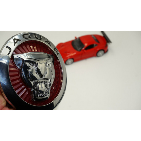 Jaguar E PACE Ön Panjur Izgara Panter 3M 3D Logo 100mm ürün görseli 1