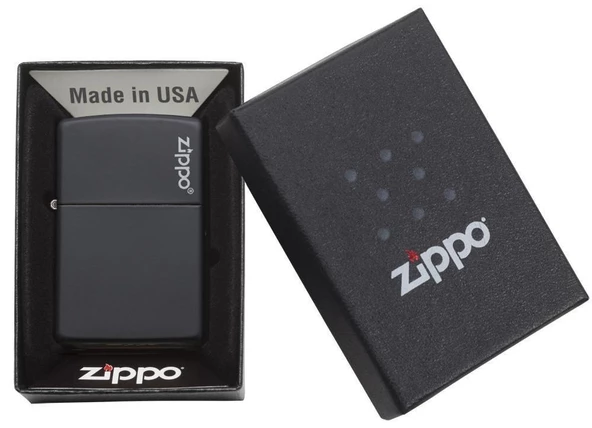 Zippo Çakmak 218ZL Black Matte - Resim 5