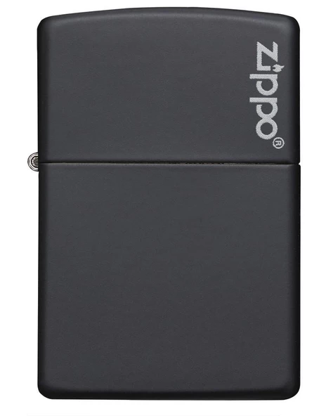 Zippo Çakmak 218ZL Black Matte - Resim 2