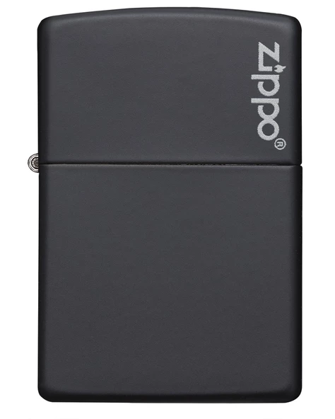 Zippo Çakmak 218ZL Black Matte ürün görseli 1