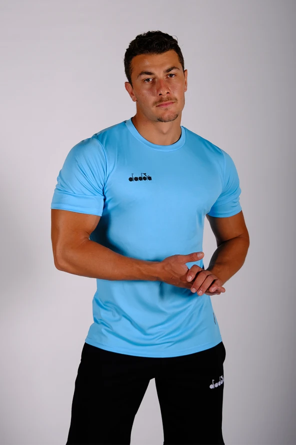 Diadora Nacce 22 Antrenman T-Shirt Turkuaz ürün görseli 1