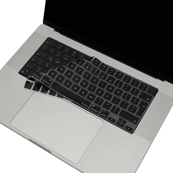 MacBook Klavye Koruyucu UK EU İngilizce Silikon Kılıf Kapak Air 13.6-15.3 Pro 14-16 M1-M5 Uyumlu ürün görseli 1