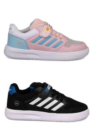 Bestof 074  Çocuk Cırtlı Sneaker Ayakkabı ürün görseli 1