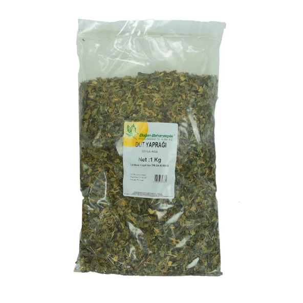 Doğan Baharatçılık Karadut Yaprağı Kiloluk Kara Dut Yaprak 1KG ürün görseli 1