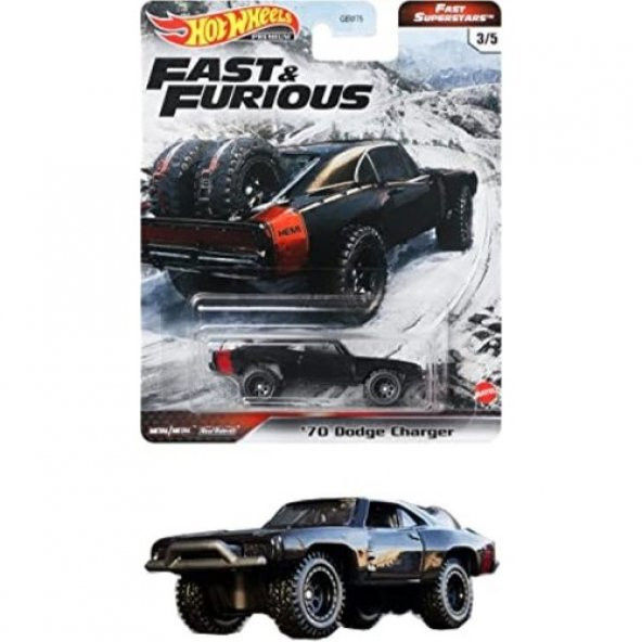 Hw Premium Dodge Charger 70 GBW75 GRL83 ürün görseli 1