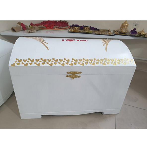 Ahşap Gelin Sandığı - Resim 5