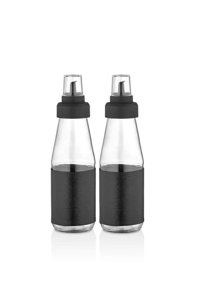 2 Adet Deri Kılıflı Damlatmaz Yağlık Sirkelik Seti Sızdırmaz Kapak 750 ml ürün görseli 1