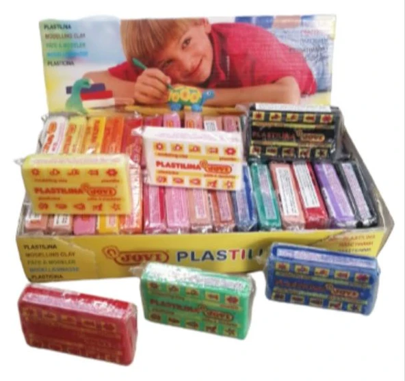 Oyun Hamuru Plastilina Kurumayan 6 Adet 50 Gr 1 Paket ürün görseli 1