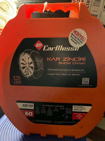 CARMESSE KAR ZİNCİRİ SNOW CHAIN ürün görseli 1