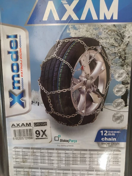 AXAM X MODEL KAR ZİNCİRİ ürün görseli 1