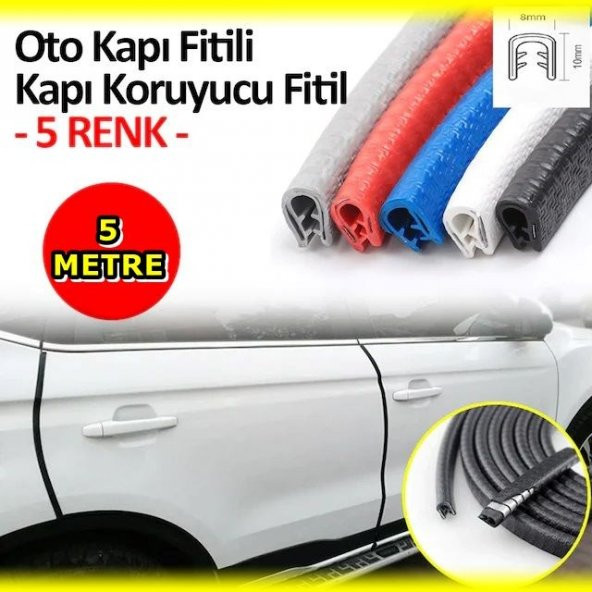 NKT GROUP - Araç Kapı Koruma Fitili 5 metre Renk seçenekli ürün görseli 1