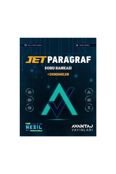 Avantaj Yayınları Jet Paragraf Soru Bankası + Denemeler ürün görseli 1