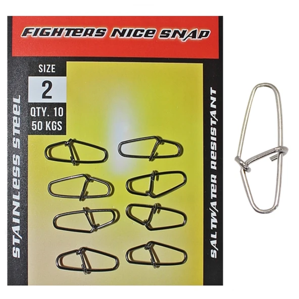 Fighters Nice Snap Klips Rapala Klipsi Paket 10 Adet ürün görseli 1