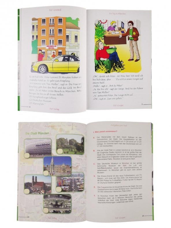 Almanca A1 Hikaye Seti - Resim 2