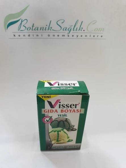 Visser Toz Gıda Boyası (9gr) YEŞİL ürün görseli 1