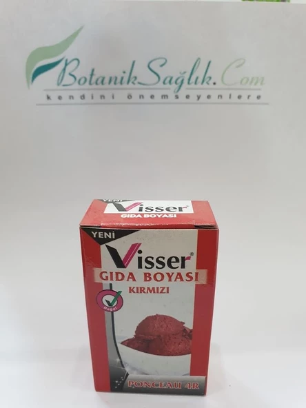 Visser Toz Gıda Boyası (9gr) KIRMIZI ürün görseli 1