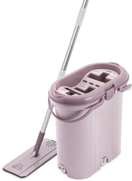 Omnisoft FLR F404 Trio Tablet Mikrofiber Mop Seti 3 Bölmeli ürün görseli 1