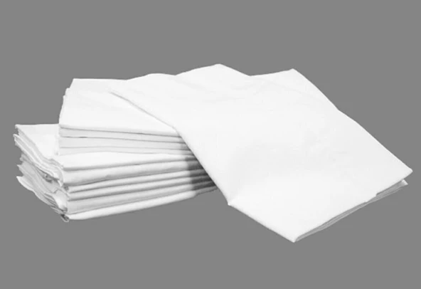Mandaş 2 Adet Yastık Astarı Kılıfı Pamuklu Beyaz Fermuarlı (50x70) ürün görseli 1