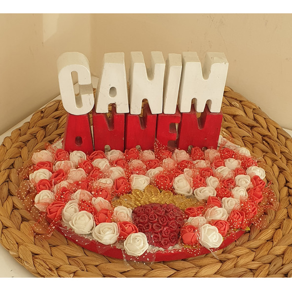 Kokulu Taş Canım Annem İsimlik ürün görseli 1