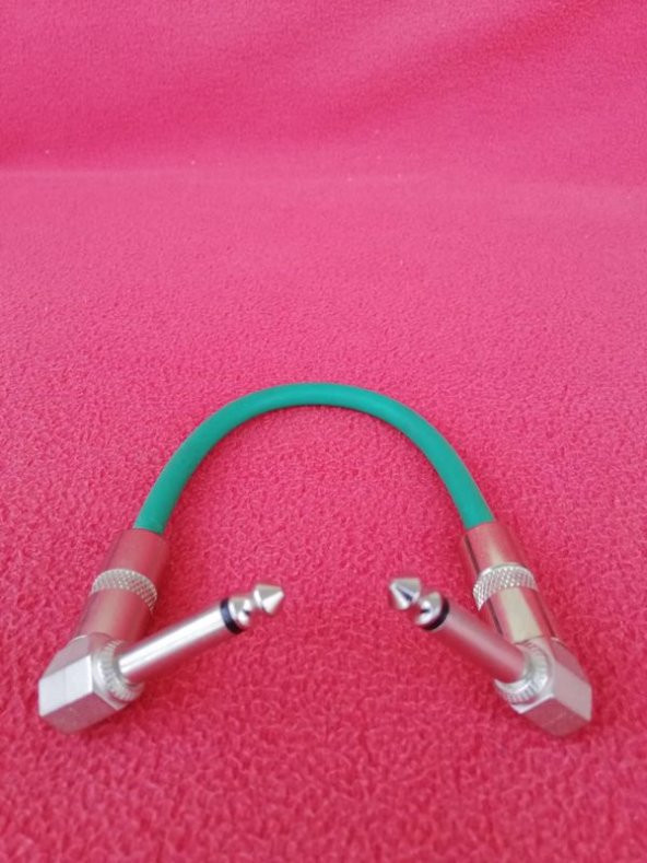 Pedal ara kablosu çift jaklı  "24cm" - Resim 4