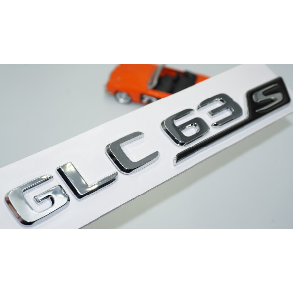 DK Tuning GLC 63S Bagaj Krom Siyah ABS Yazı Logo Benz İle Uyumlu ürün görseli 1
